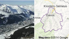 Davos, Switzerland location of 2014 World Economic Forum