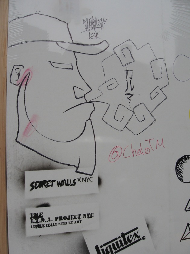 Secret Walls, Graffiti,  L.I.S.A project
