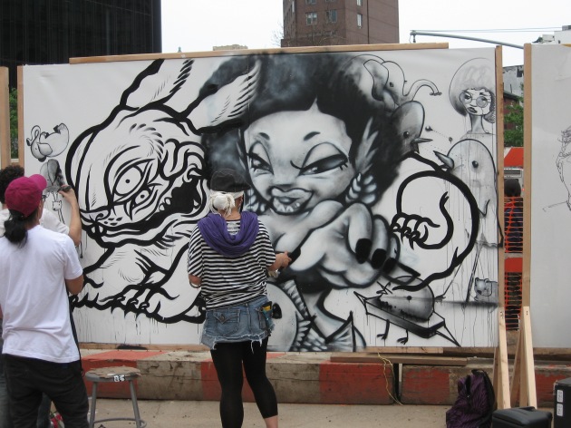 Graffiti competition, Secret Walls, L.I.S.A. project, Little Italy Street Art