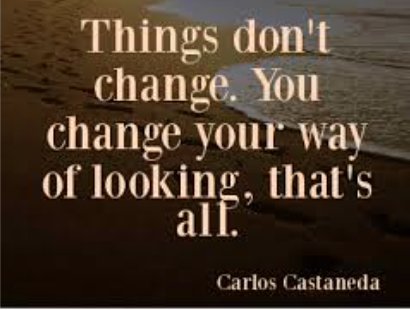Carlos Castaneda, Perception Changes