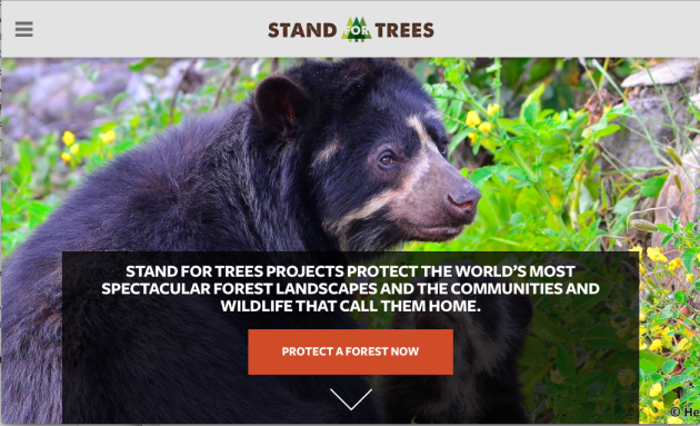 buy Stand For Trees Certificate, forest communities, specific forest, tonne, CO2, earth's atmosphere.