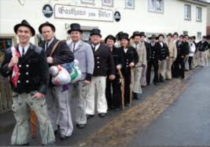 Zimmerman is a tradition that is hundreds of years old, still practiced in Germany and parts of France.
