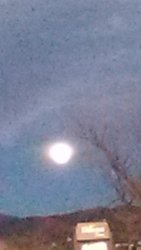 full moon rise, 1/12/17