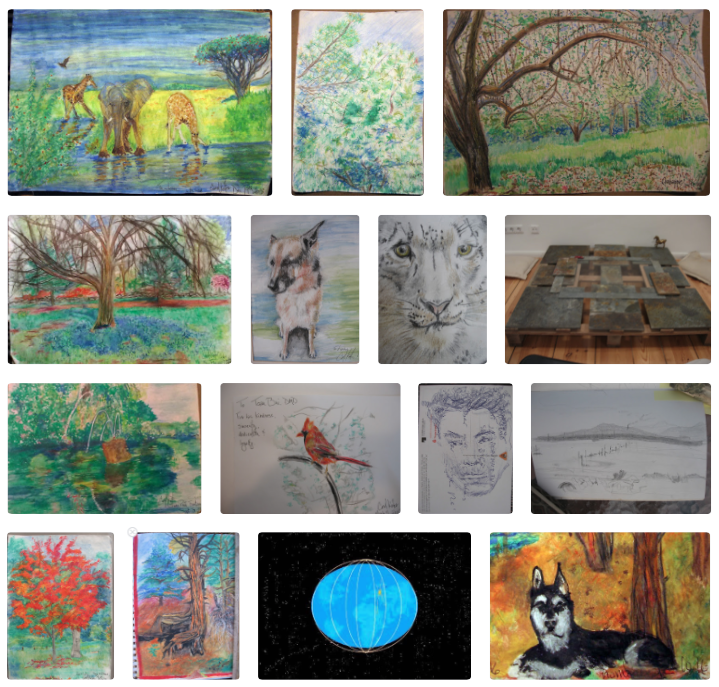 art, creativity, Carol Keiter, portraits, drawings, paintings, sketches, pastels